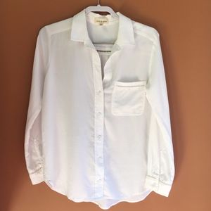 Cloth and Stone white button down shirt